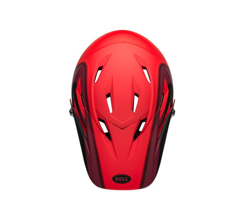 Шолом BELL Sanction full face L(58-60cm) червоно-чорний матовий