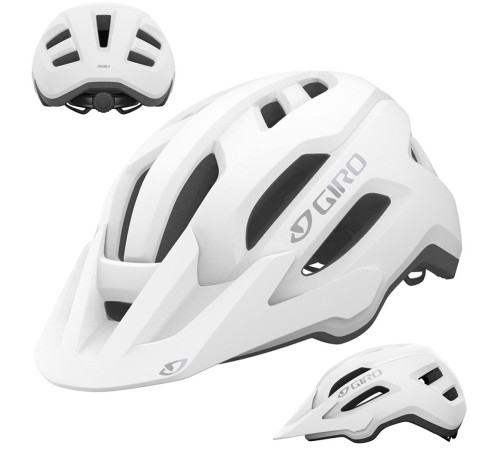 Шолом MTB GIRO FIXTURE II 54-61cm білий мат Шолом MTB GIRO FIXTURE II 54-61cm білий мат