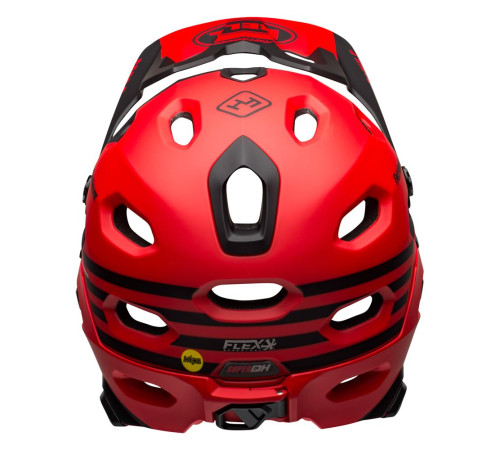 Шолом BELL SUPER DH MIPS SPHERICAL FastHouse full face розмір L 58-62 см, червоно-чорний