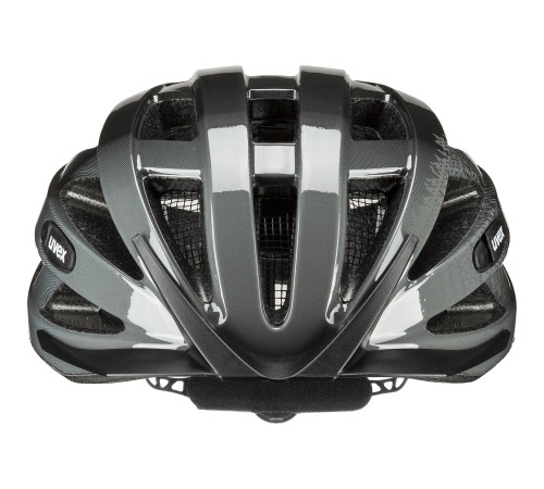 Шолом UVEX AIR WING M 52-57 см сіро-чорний