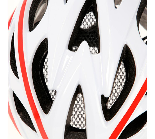 Шолом розмір L(59-65см) NILS EXTREME MTW210 червоно-білий