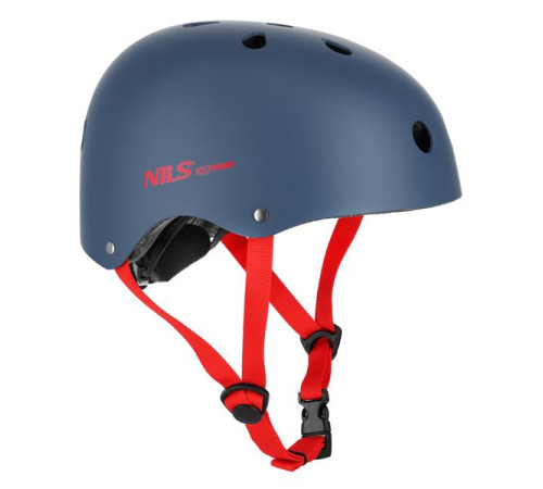 Дитячий шолом NILS EXTREME MTW001 розмір S 52-56 см, синьо-червоний