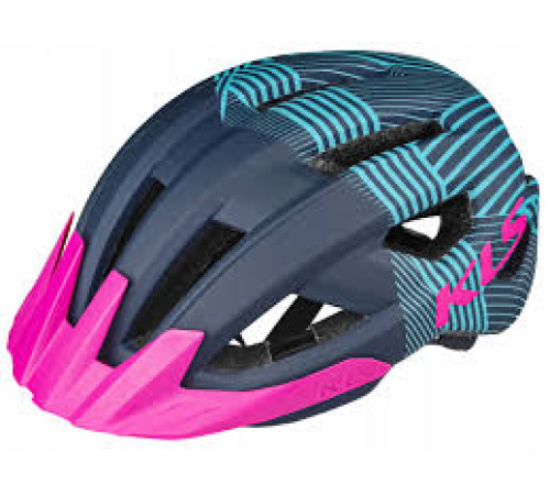 Шолом KELLYS DAZE MTB з дашком S/M 52-55cm чорно-синьо-рожевий Шолом KELLYS DAZE MTB з дашком S/M 52-55cm чорно-синьо-рожевий