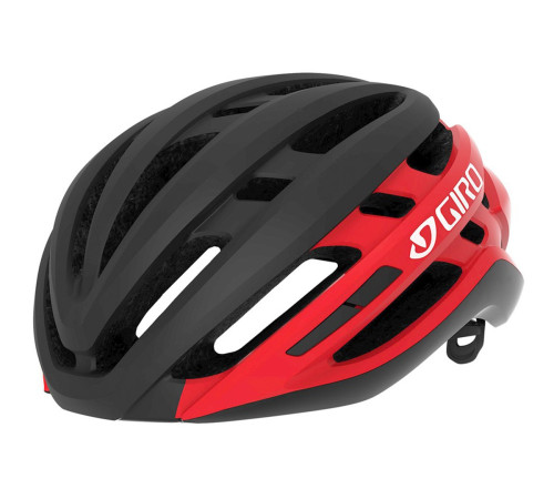 Шолом Szosowy GIRO AGILIS INTEGRATED Mips L 59-63cm чорно-червоний Шолом Szosowy GIRO AGILIS INTEGRATED Mips L 59-63cm чорно-червоний