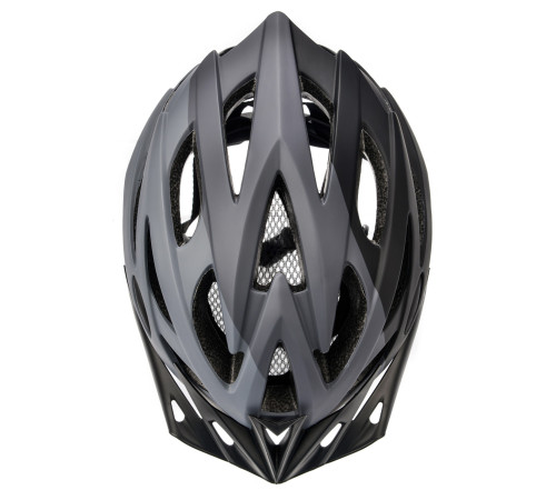 <h5><b>Шолом Meteor Marven 2, S 52-56 см, чорно-сірий</b></h5>