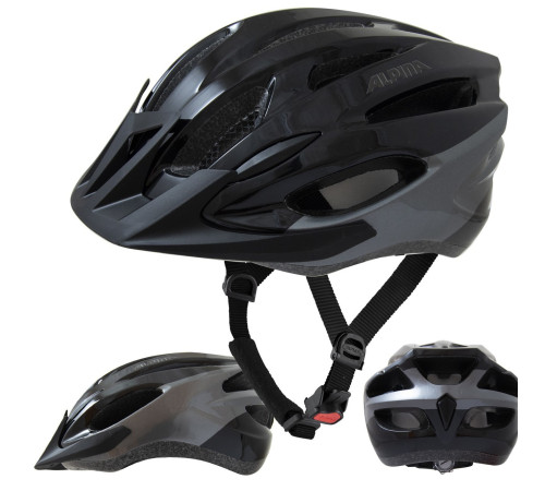 Шолом ALPINA MTB17 58-61 см чорно-сірий Шолом ALPINA MTB17 58-61 см чорно-сірий