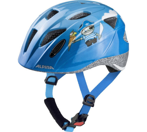 Шолом дитячий ALPINA XIMO PIRATE 47-51 см голубий 2022