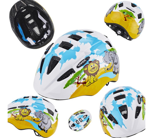 Шолом UVEX KID 2 desert 46-52cm голубий Шолом UVEX KID 2 desert 46-52cm голубий