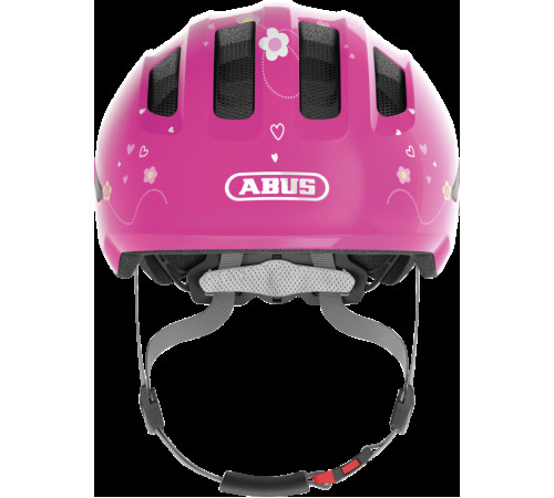 Шолом дитячий ABUS SMILEY 3.0 рожеві квіти M Шолом дитячий ABUS SMILEY 3.0 рожеві квіти M