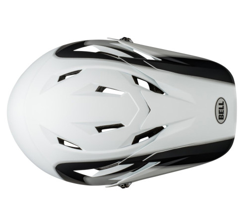Шолом ROWEROWY BELL SANCTION FULL FACE S 52-54 біло-чорний