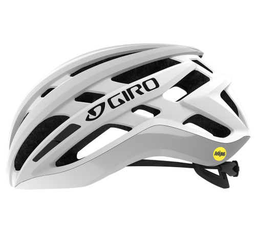 Шолом для велосипедистів GIRO AGILIS INTEGRATED Mips S 51-55cm - білий матовий Шолом для велосипедистів GIRO AGILIS INTEGRATED Mips S 51-55cm - білий матовий
