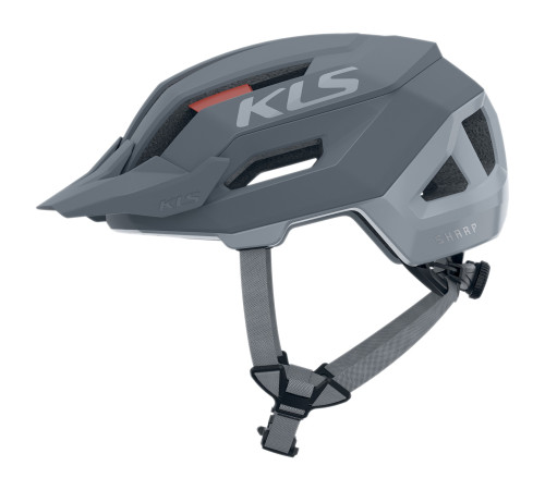 Шолом KELLYS KLS SHARP 3D fit, магнітна застібка, M/L 54-58см, сірий Шолом KELLYS KLS SHARP 3D fit, магнітна застібка, M/L 54-58см, сірий