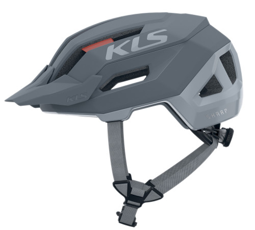 Шолом KELLYS KLS SHARP 3D fit, магнітна застібка, L/XL 58-61 см, сірий Шолом KELLYS KLS SHARP 3D fit, магнітна застібка, L/XL 58-61 см, сірий