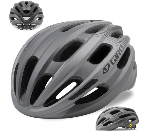 Шолом Szosowy GIRO ISODE INTEGRATED Mips 54-61 см титаново матовий Шолом Szosowy GIRO ISODE INTEGRATED Mips 54-61 см титаново матовий