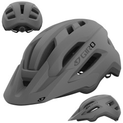 Шолом MTB GIRO FIXTURE II 54-61cm титановий мат