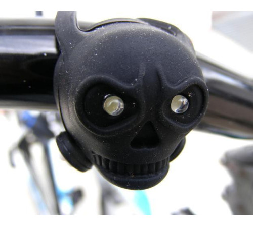 Ліхтар SKULL 2LED + батарейки