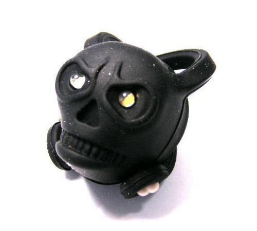 Ліхтар SKULL 2LED + батарейки
