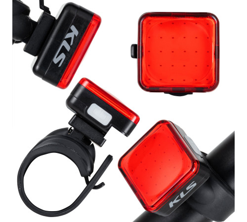 Комплект освітлення KLS LUMIO задня + передня 400 лм