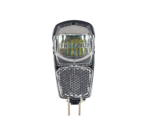 Лампа передня 1 LED 1W зі світловідбивачем JY-7008 чорна Лампа передня 1 LED 1W зі світловідбивачем JY-7008 чорна