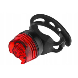 Задній ліхтар на акумуляторі MINI 1LED, 2 функція, червоний + батарейки