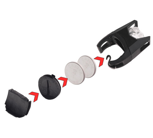 Велосипедна лампа Vellberg Dual Front + Rear Велосипедна лампа Vellberg Dual Front + Rear