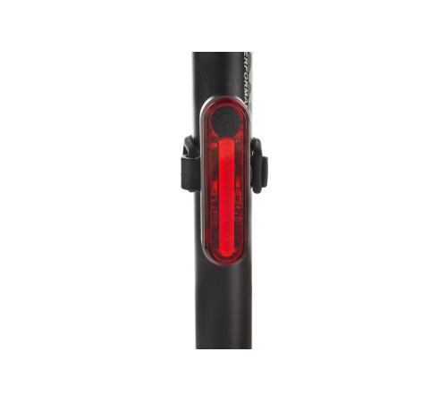 Ліхтар задній /акумулятор/ PROX WEGA LED COB 40 Lm USB, червоний