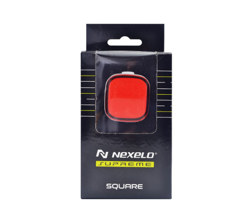 Ліхтар задній NEXELO SUPREME SQUARE 36 CHIP LED 3-funk, 3.7v 300mAh Ліхтар задній NEXELO SUPREME SQUARE 36 CHIP LED 3-funk, 3.7v 300mAh