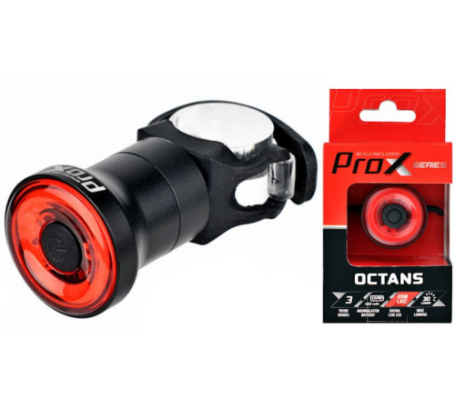 Ліхтар задній /Акумулятор/ PROX OCTANUS Mini 30lm SENSOR LED USB Для Підсідельного Штиря / Під Сідлом Ліхтар задній /Акумулятор/ PROX OCTANUS Mini 30lm SENSOR LED USB Для Підсідельного Штиря / Під Сідлом