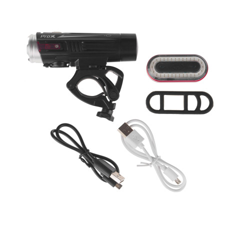 Ліхтар ProX CRATER SET USB 880+50Lm