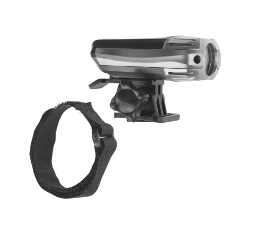 Передня лампа / акумулятор / 300lm USB алюм. чорно-сріблястий. Передня лампа / акумулятор / 300lm USB алюм. чорно-сріблястий.