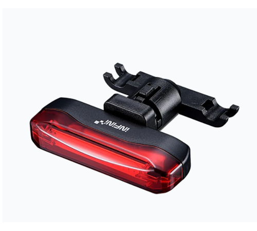 Велоседний ліхтар задній INFINI Ola чорний I-464R