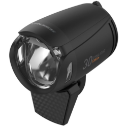 Лампа Передня /Dymano/ KROSS DYNLIGHT 30, Вилка, 135lm, AUTO Sustain, чорна