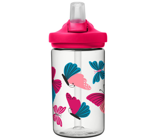 Пляшка CamelBak Eddy+ Kids 400ml метелики Пляшка CamelBak Eddy+ Kids 400ml метелики