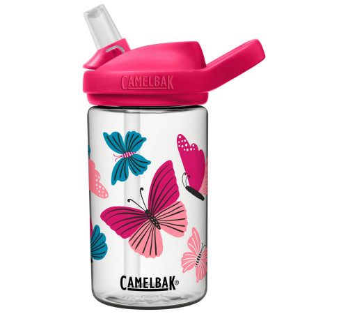 Пляшка CamelBak Eddy+ Kids 400ml метелики Пляшка CamelBak Eddy+ Kids 400ml метелики