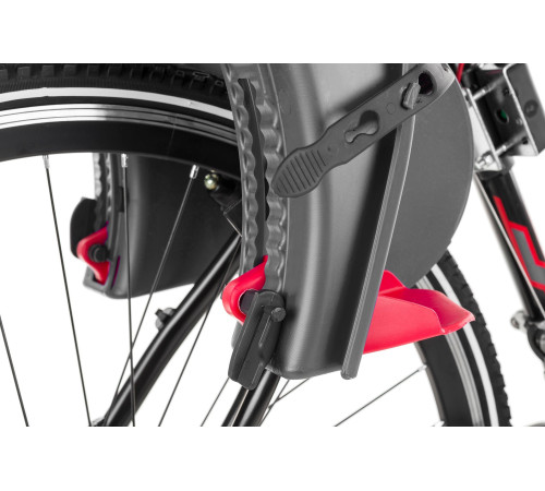 Дитяче велокрісло SANBAS під сідло - 26-28" - темно-сіре