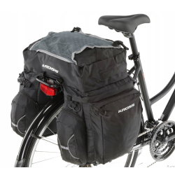 Велосипедна сумка на багажник Kross ROAMER TRIPLE 20л , чорна