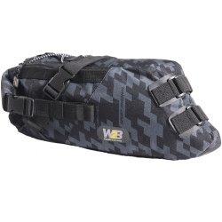 Сумка під сідло Sport Arsenal 623 8L W2B, чорно-сіра