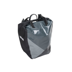 Сумка на багажник MERIDA WATERPROOF PANNIER II 2x30L сіра