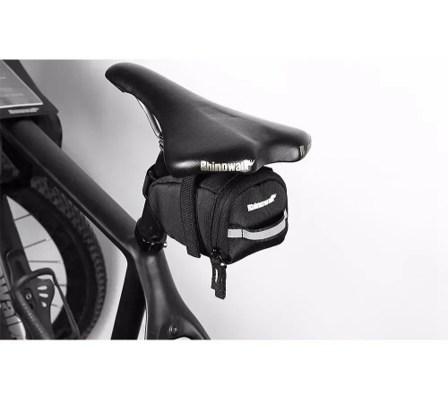 Сумка підсідельна Rhinowalk T603 1,0 л, чорна