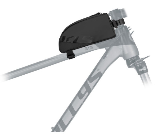 Велосумка на трубу KELLYS RADIAN 020 21x4x9 СМ чорна Велосумка на трубу KELLYS RADIAN 020 21x4x9 СМ чорна