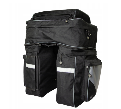 Сумка на багажник MERIDA BIG PANNIER 3 відділення 78л, чорна