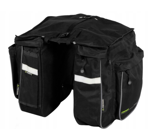 Сумка на багажник MERIDA BIG PANNIER 3 відділення 78л, чорна