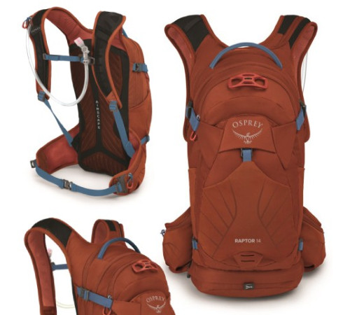 Plecak OSPREY RAPTOR 14 FIRESTARTER V2 pomarańcz. 14L
