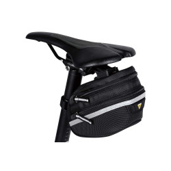Сумка велосипедна під сидіння Topeak Wedge Pack Ii W/Fixer чорна T-TC2273B