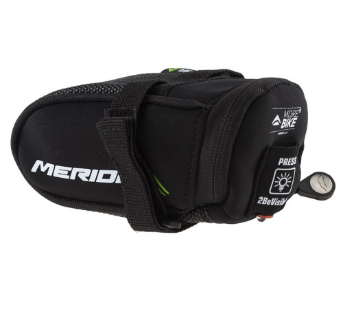 Велосумка під сідло Merida SMART S-Bag II NEOPRENE Black BG-MD081 - чорна Велосумка під сідло Merida SMART S-Bag II NEOPRENE Black BG-MD081 - чорна