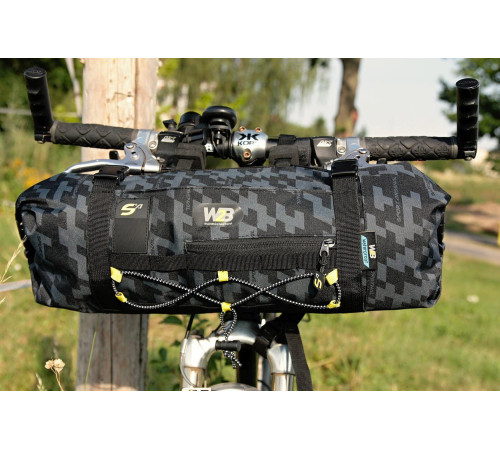 Сумка на кермо Sport Arsenal 621 8L W2B - чорно-сіра Сумка на кермо Sport Arsenal 621 8L W2B - чорно-сіра