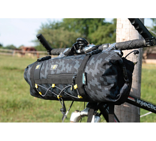 Сумка на кермо Sport Arsenal 621 8L W2B - чорно-сіра Сумка на кермо Sport Arsenal 621 8L W2B - чорно-сіра