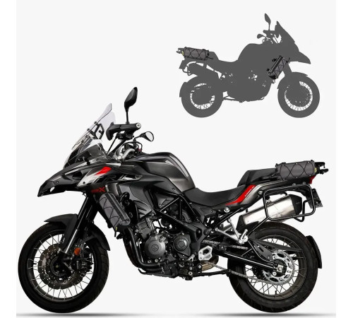 Сумка на кермо Rhinowalk 2,4 л RK9103, камуфляжна сіра