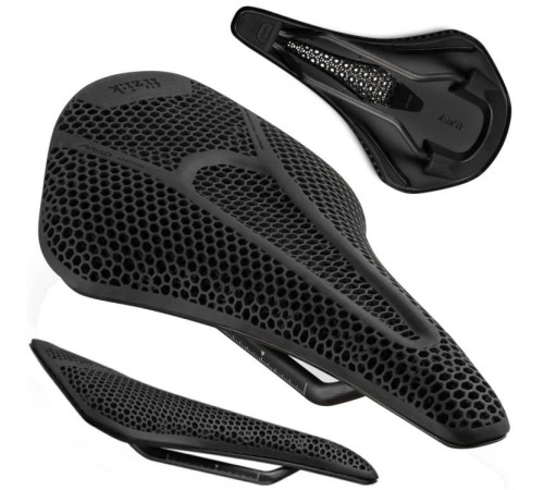 Сідло FIZIK VENTO ARGO R1 адаптивне 3D 140мм чорне Сідло FIZIK VENTO ARGO R1 адаптивне 3D 140мм чорне