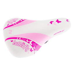 Дитяче сідло до 12 футів 205х140 мм, біло-рожеве